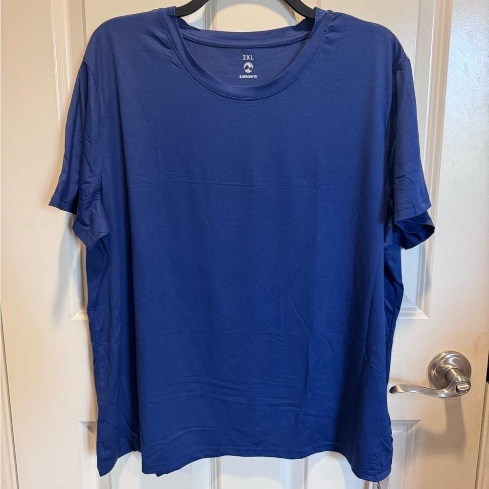 Blue Crew Neck T-Shirt